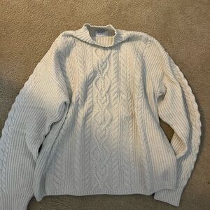 Mockneck sweater